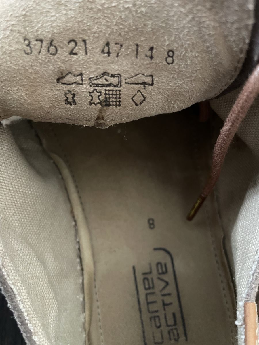 Camel Chaussures hommes: Schuh Camel Active, braun, Gr. 8 / 42 – Neuf (Voir description) à Wangen an der Aare par DiGe 3