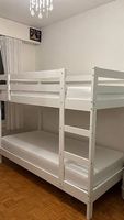MYDAL Structure lits superposés, blanc, 90x200 cm, IKEA