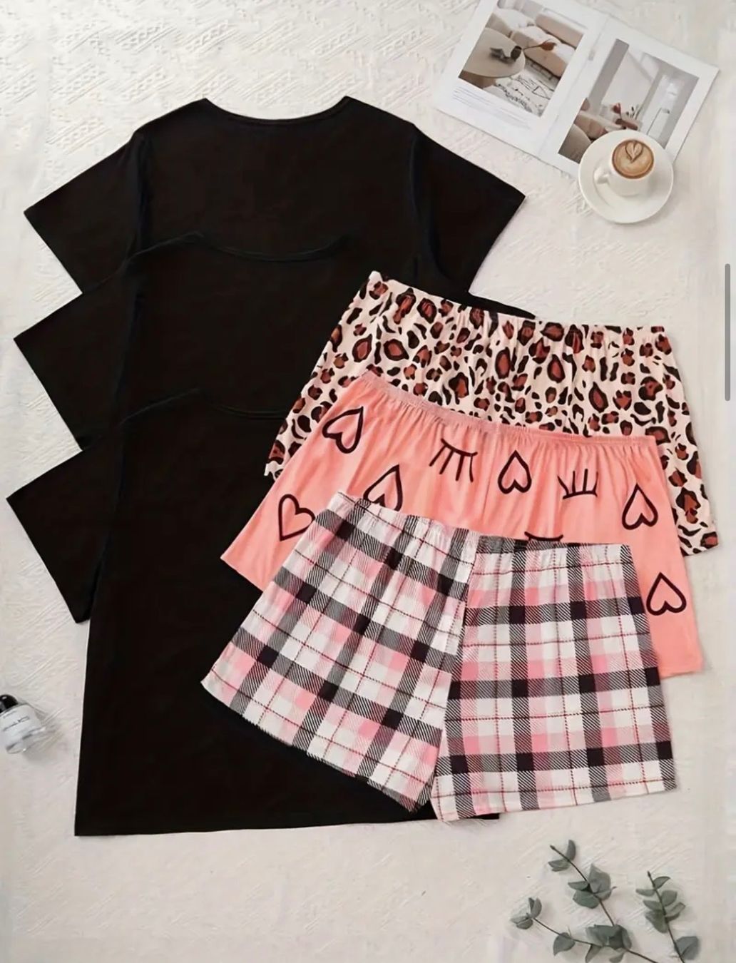 Negligees & Pigiami: 3x Schlafanzug-Pyjama-kurz-hoher Tragkomfort-Topangebot – Nuovo e nell'imballaggio originale da Teufenthal AG venduto da MeineSchatztruhe 1