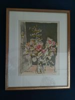 Victor Surbek, Lithographie Blumenstrauss