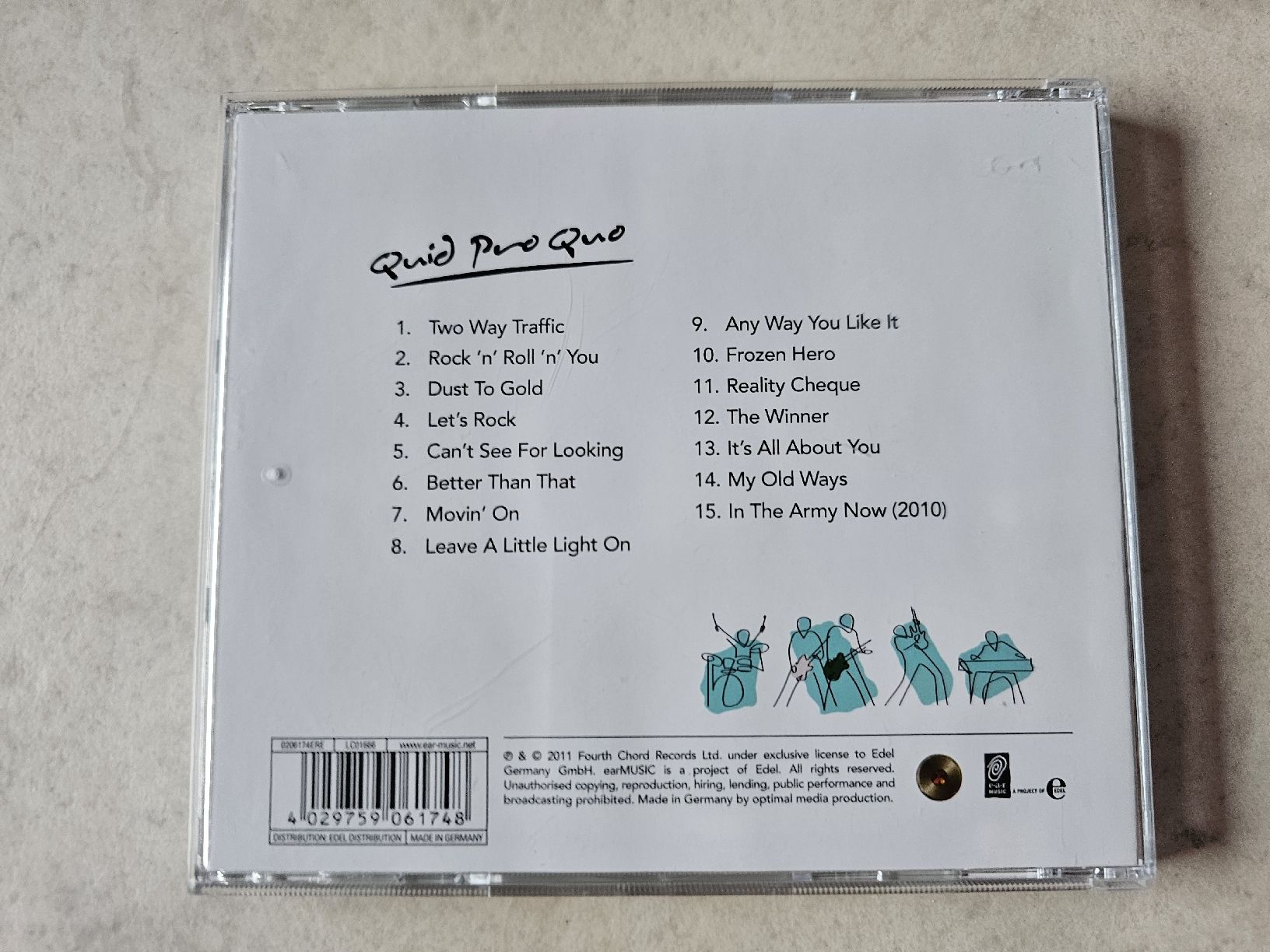 CD: Status Quo  -  Quid Pro Quo – Usato da Schneisingen venduto da backstore24 1