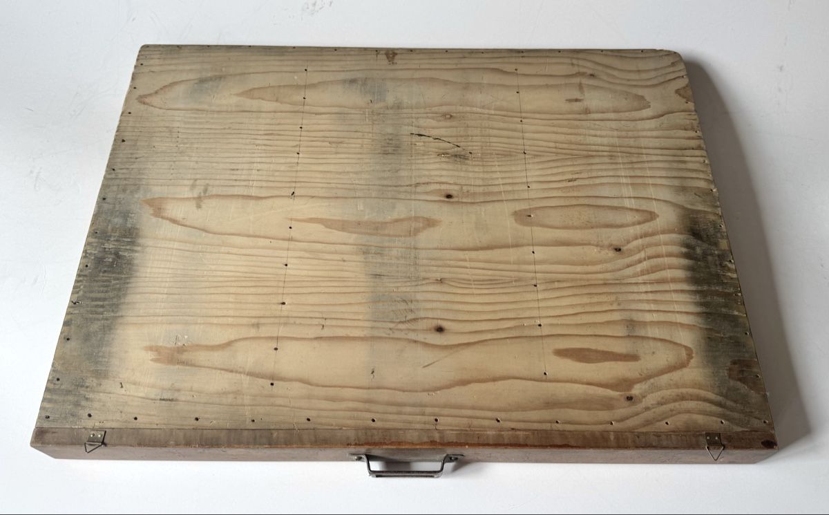 Articles en bois: Setzkasten, Druckerletterfach, antik – D'occasion à Wildberg par wild59 3