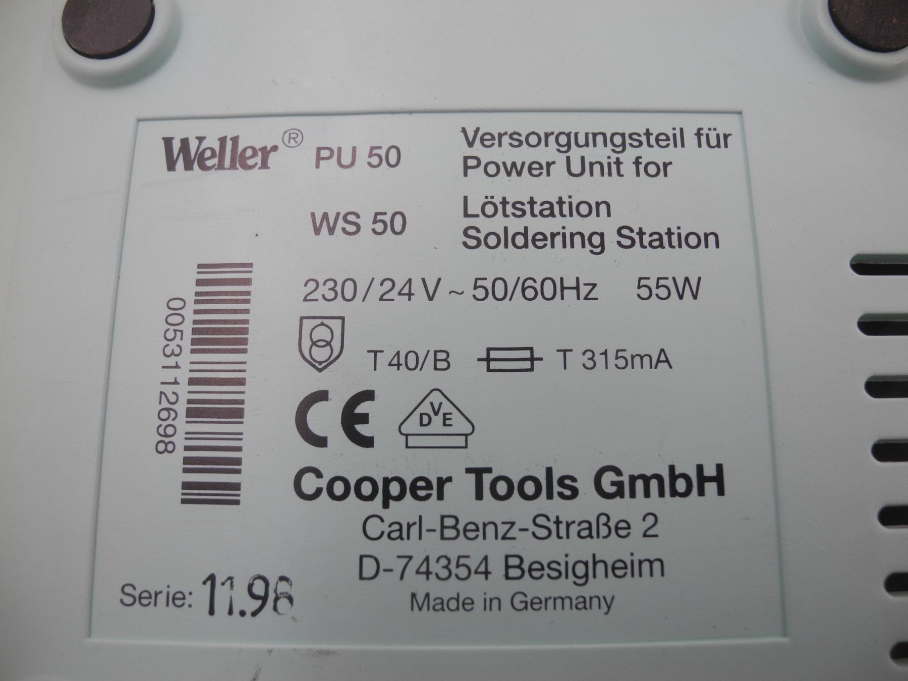 Weller Tutti gli attrezzi: Lötstation Weller WS50, Nr. n37 – Usato da Kottwil venduto da Crazyrolf 5