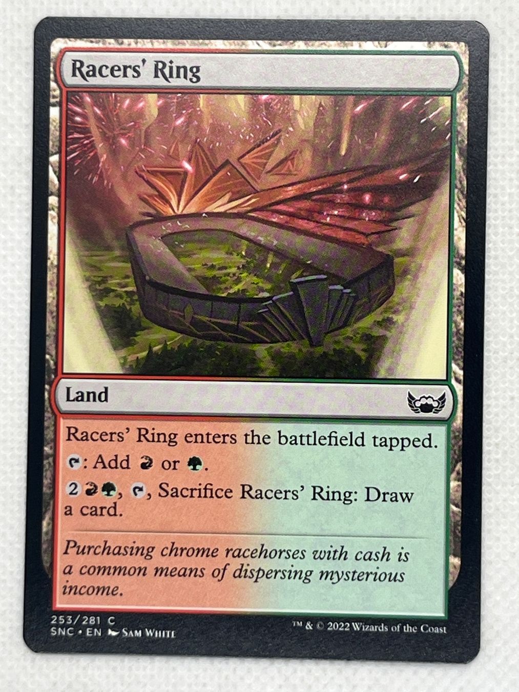 Magic The Gathering Sammelbilder & Trading cards: MTG Racers' Ring SNC 253 Englisch Common – Gebraucht aus Hinterkappelen von Kim1992