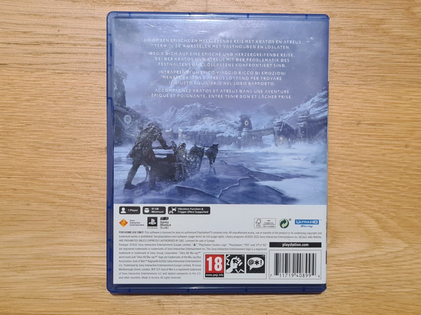 Sony Spiele: God of War Ragnarök - PS5 – Gebraucht aus Winterthur von stufaphi 2