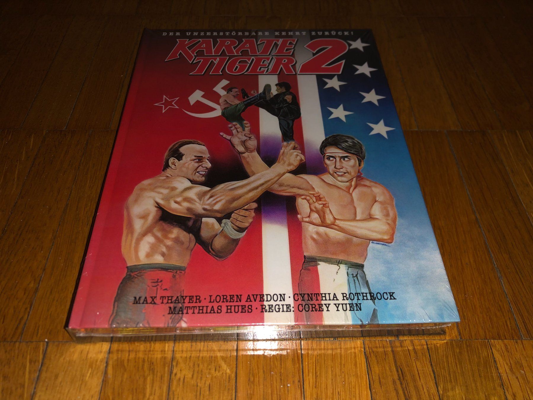 Tutti i DVDs: Karate Tiger 2 - MEDIABOOK - E - UNCUT – Nuovo e nell'imballaggio originale da Basel venduto da havsok