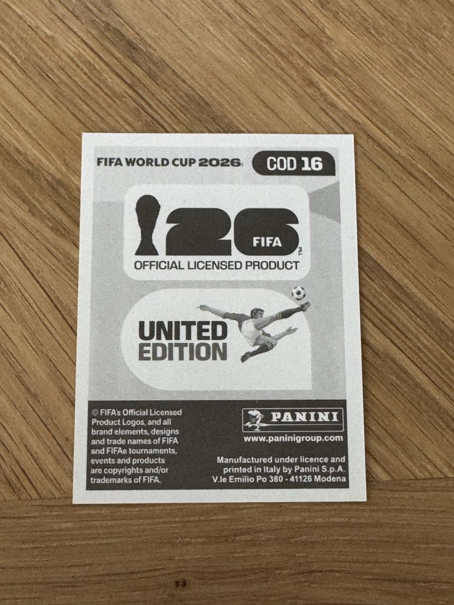 Panini Carte collezionabili: Panini 2026 COD 16 – Nuovo (secondo la descrizione) da Grand-Lancy venduto da cyr_n5ky 1
