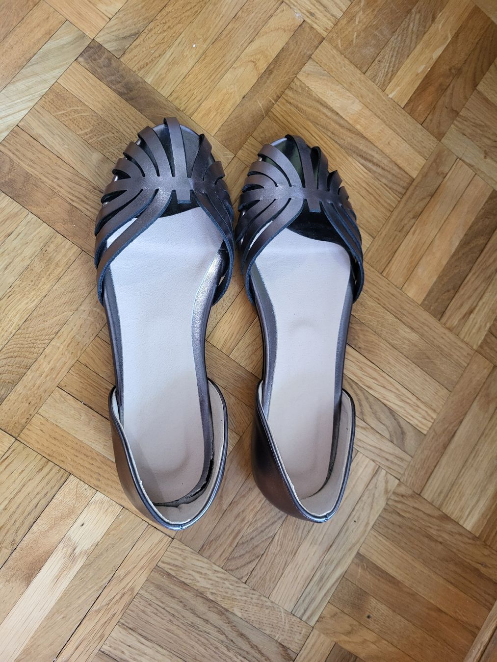 Scarpe da donna: Ledersandalen – Nuovo (secondo la descrizione) da Pully venduto da MiaJune 3