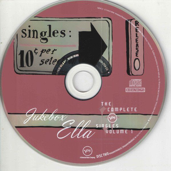 CD: set 2CD's - Ella Fitzgerald [VERVE] Harry "Sweets" Edison, – Usato da Unterbäch venduto da boolic 3