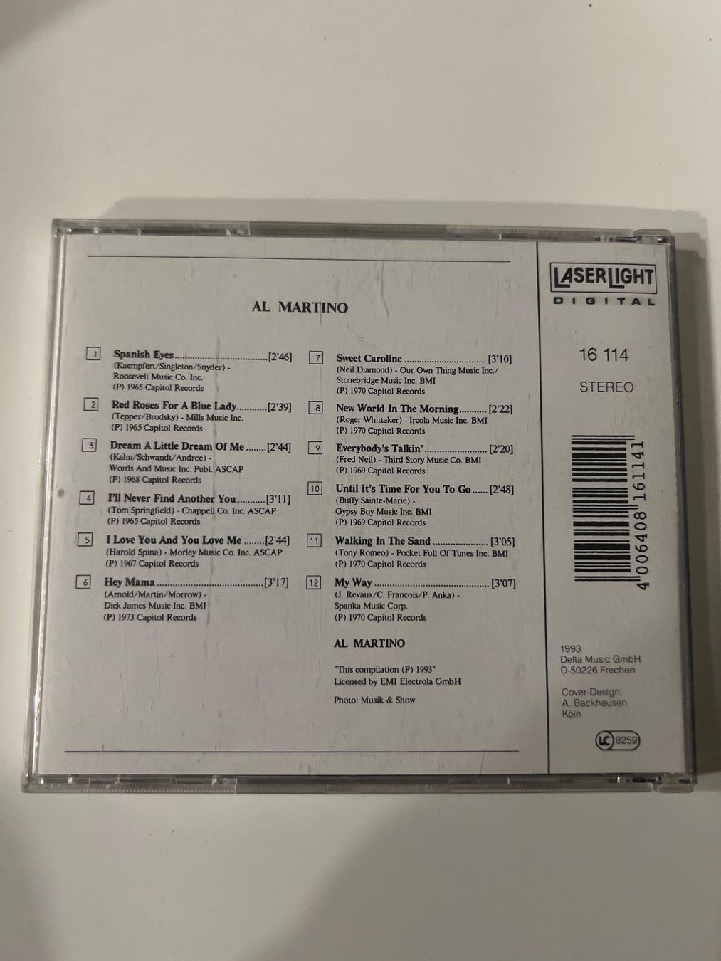 CD: CD Al Martino (compilation, crooner) – Usato da Bouveret venduto da Feelgoodtrading 1