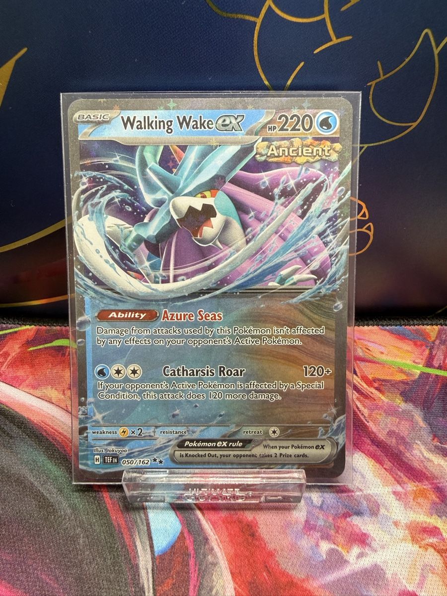 Pokémon Sammelbilder & Trading cards: Walking Wake Ex 050/162 „Temporal Forces“ – Gebraucht aus Uster von cardCollectorHum