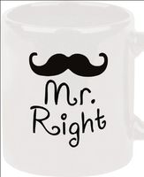 TASSE - MR. RIGHT - GANZ NEU!