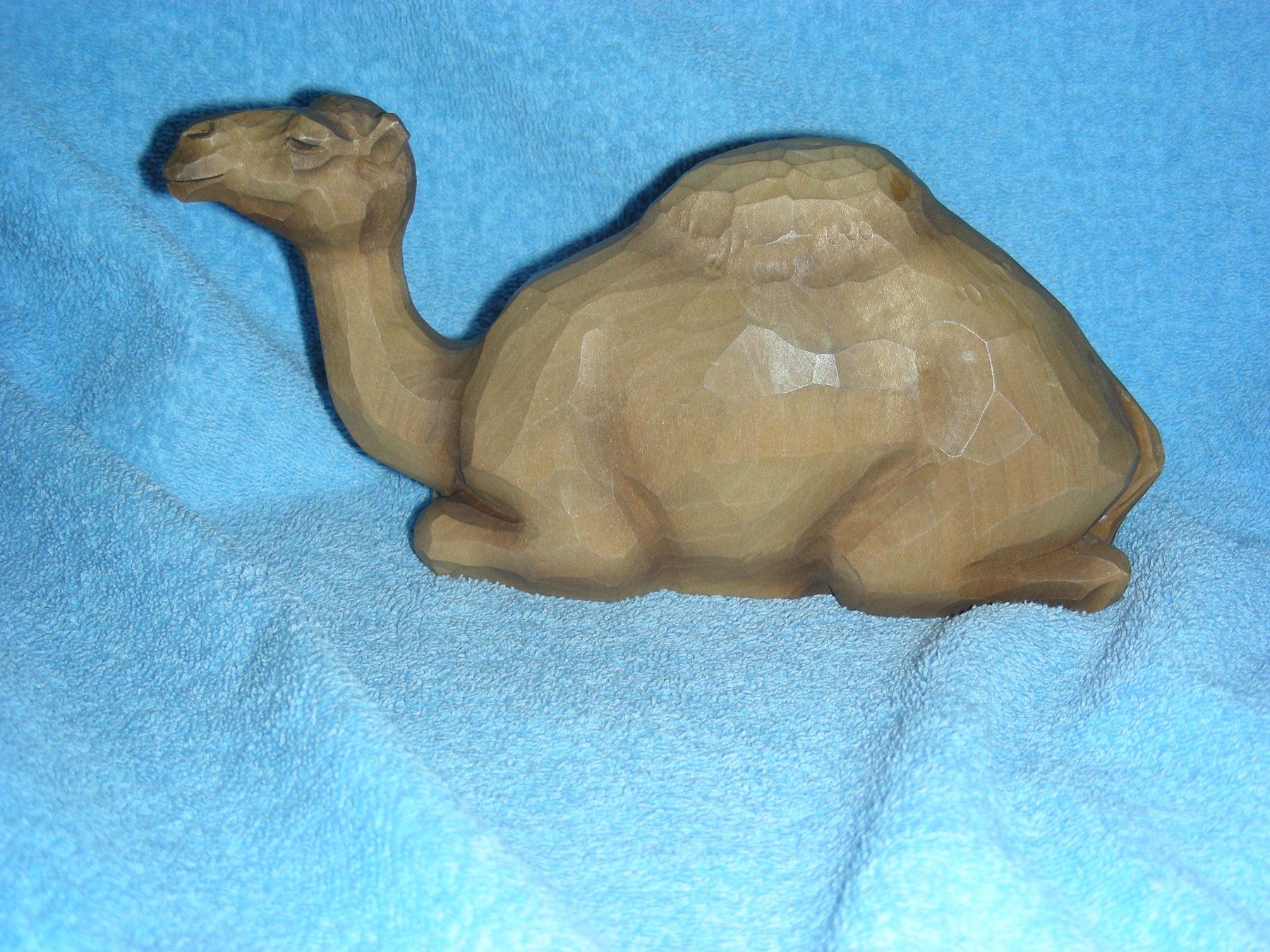 Figuren: Brienzer Krippenfigur Dromedar Huggler Christnacht-Krippe – Gebraucht aus Graenichen von  2