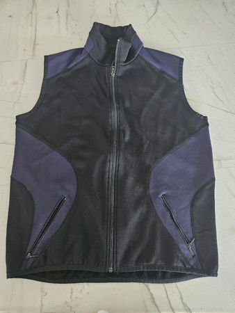 Vaude Fleeceweste schwarz blau Grösse 42 guter Zustand