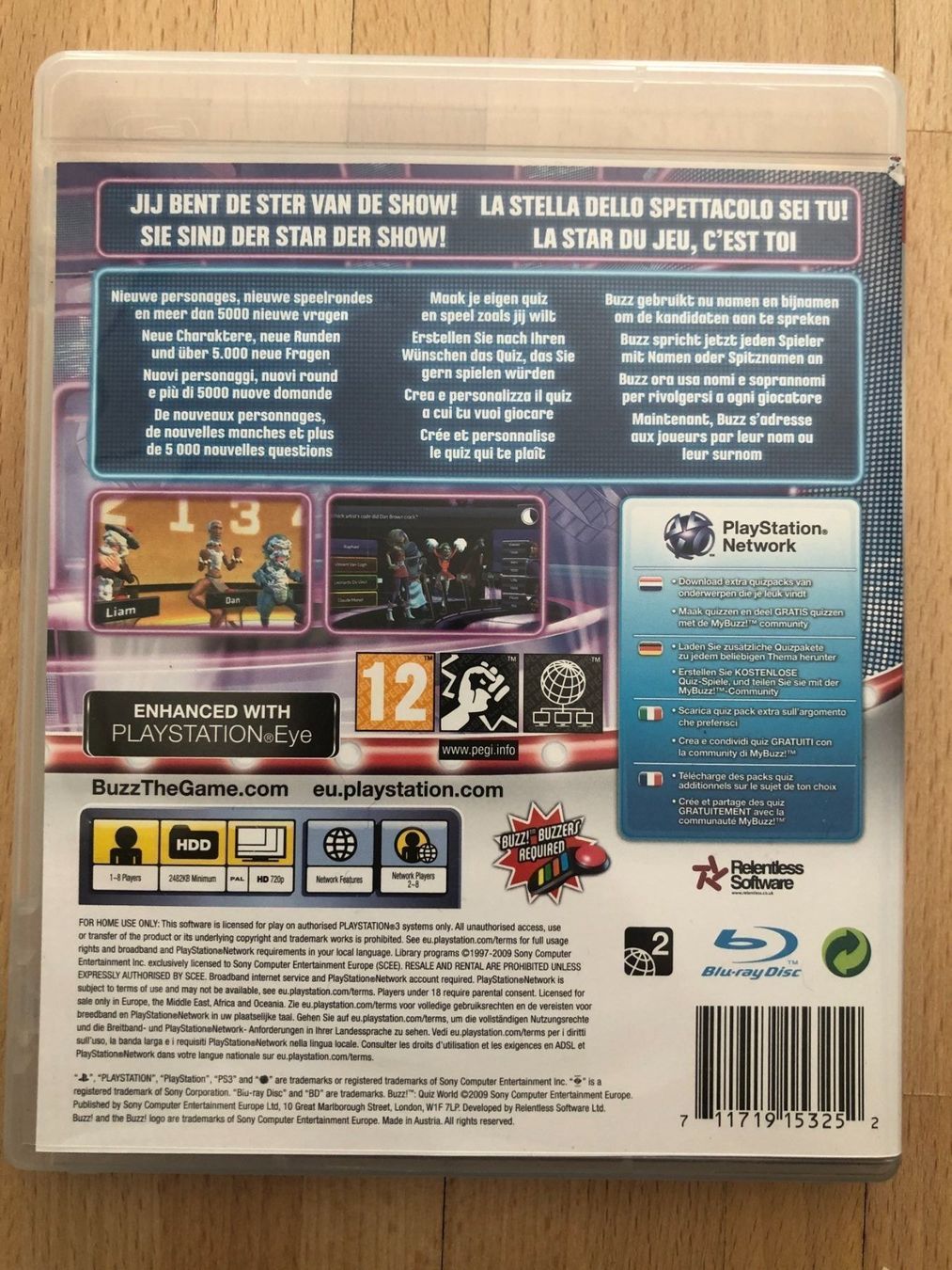 Sony Giochi: Buzz - Quiz World - PS 3 – Usato da Nussbaumen AG venduto da Pika-Shop 1