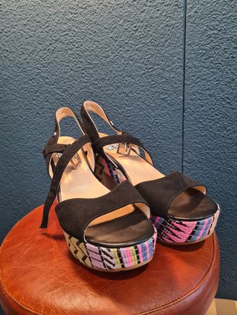 Love Moschino Plateau-Sandalen Gr. 40