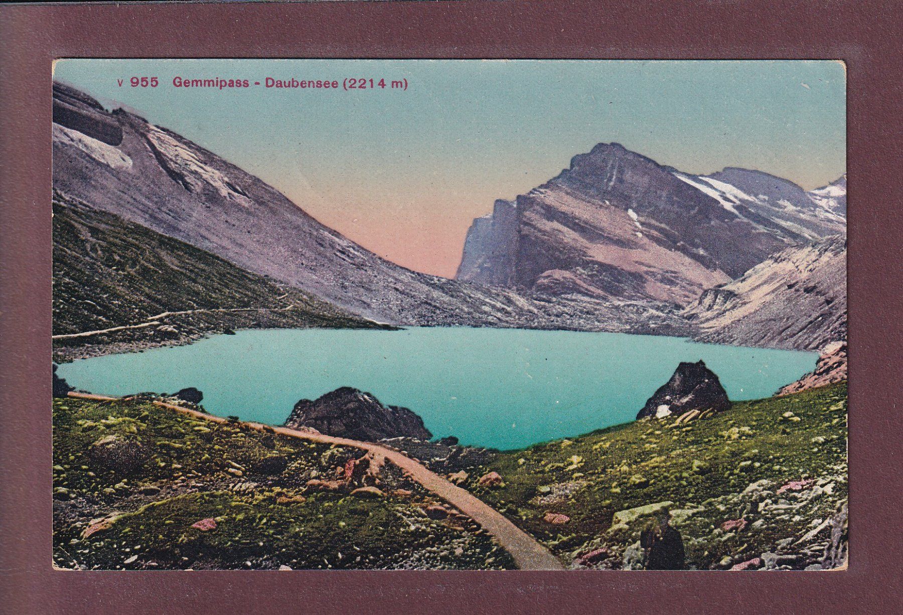 Cartes postales: GEMMI-PASS - Daubensee - 1923 – D'occasion à Pully par nicecards