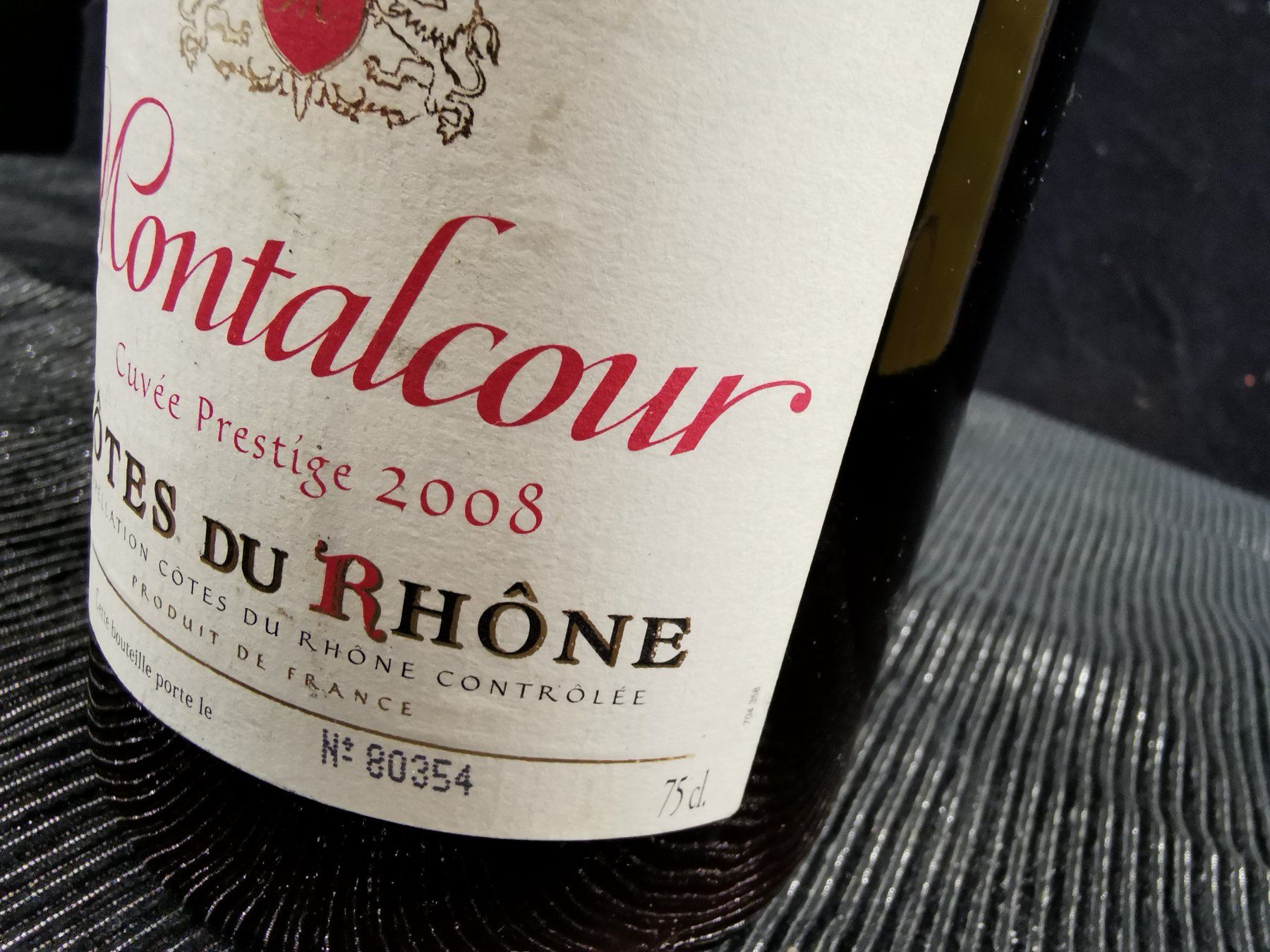 Wein: MONTALCOUR 2008 – Neu (gemäss Beschreibung) aus Genève von Leboucheoreilles 2