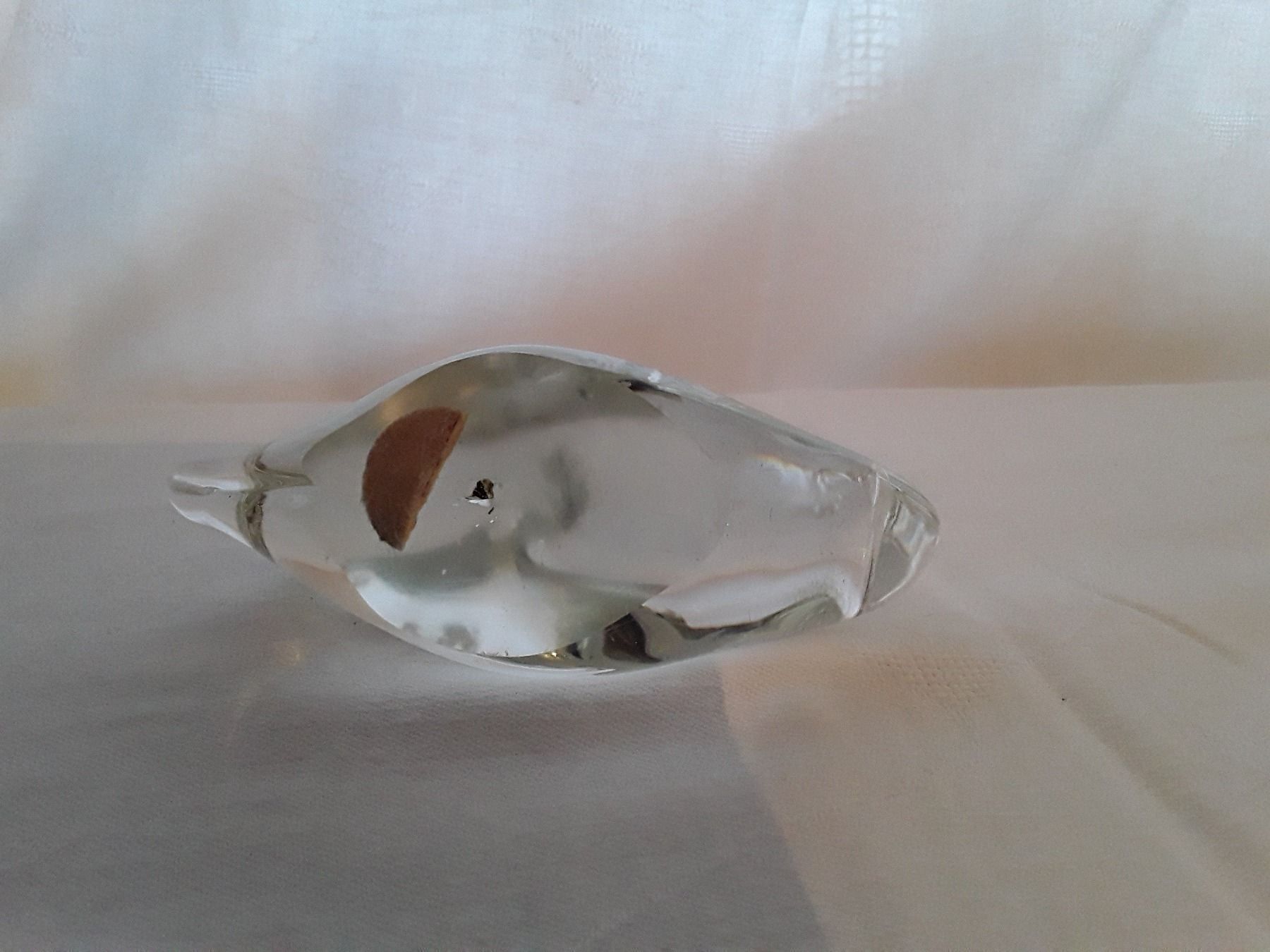 Statuette: Delphin aus Glas delfin 13cm – Usato da Basel venduto da dept 2