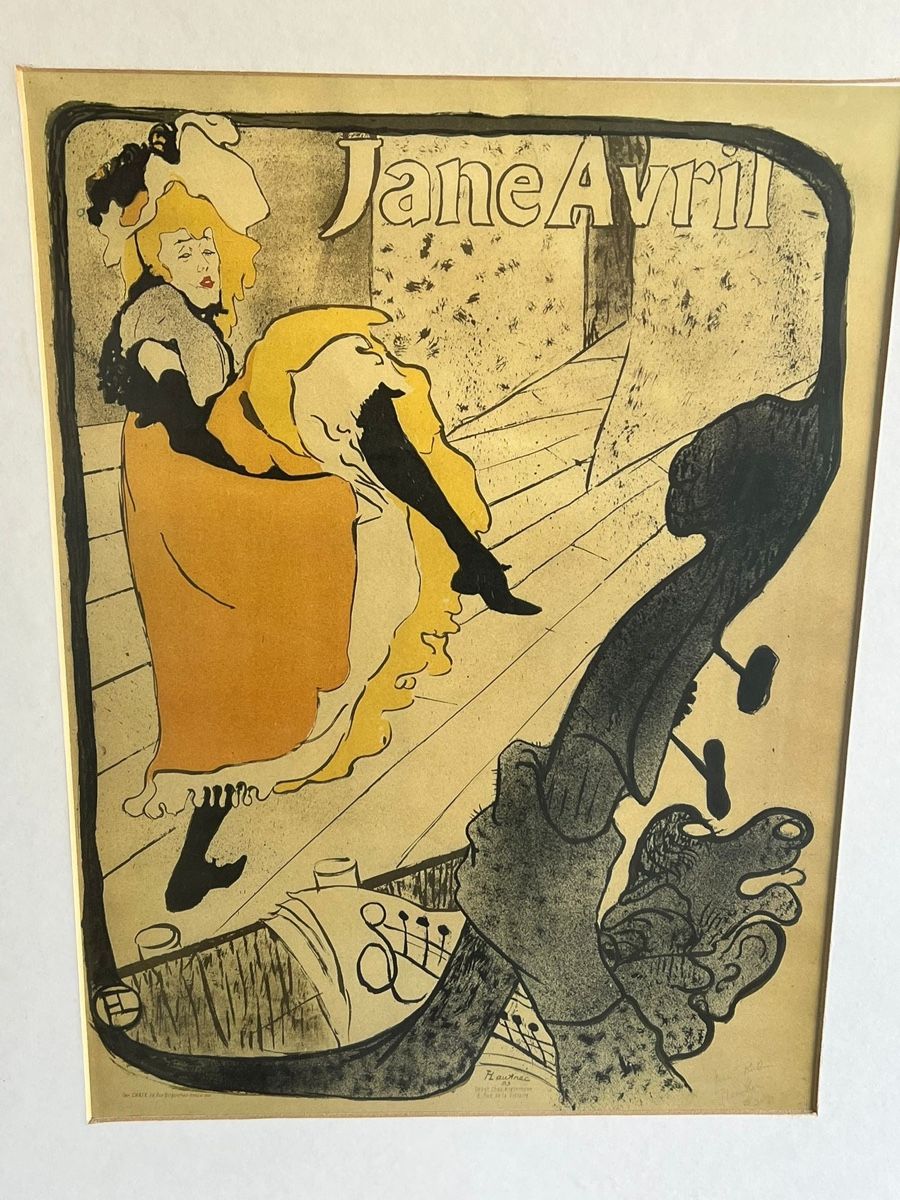 Foto & Immagini: Jane Avril Bild eingerahmt – Usato da Zürich venduto da joal2 1