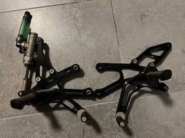 RARE: Commandes reculées Robby Moto Honda CBR600FS 01-02