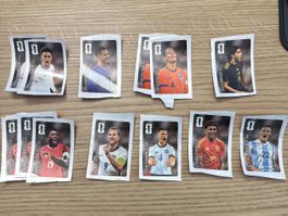 Coca-Cola Panini WM 2026 – 25 Sondersticker, 11 verschiedene