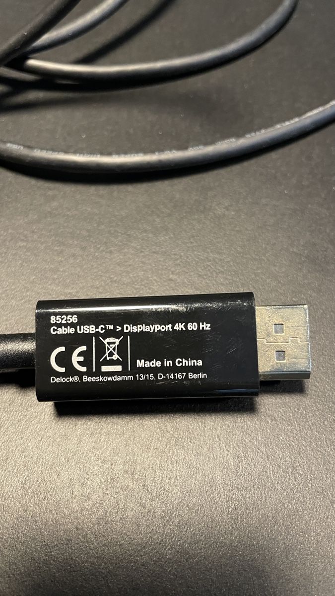 Cavi: USB-C auf DisplayPort Kabel – Usato da Basel venduto da Balthazara 3