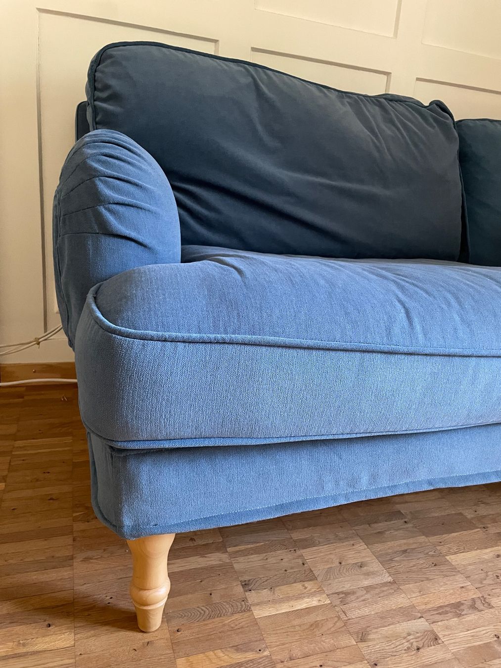 Ikea Divani: 3er Sofa Ikea blau – Usato da Winterthur venduto da matou.53 4