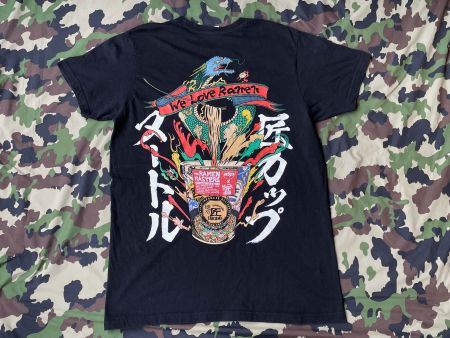 Promo T-Shirt Nissin Takumi Ramen Double Print Sz M
