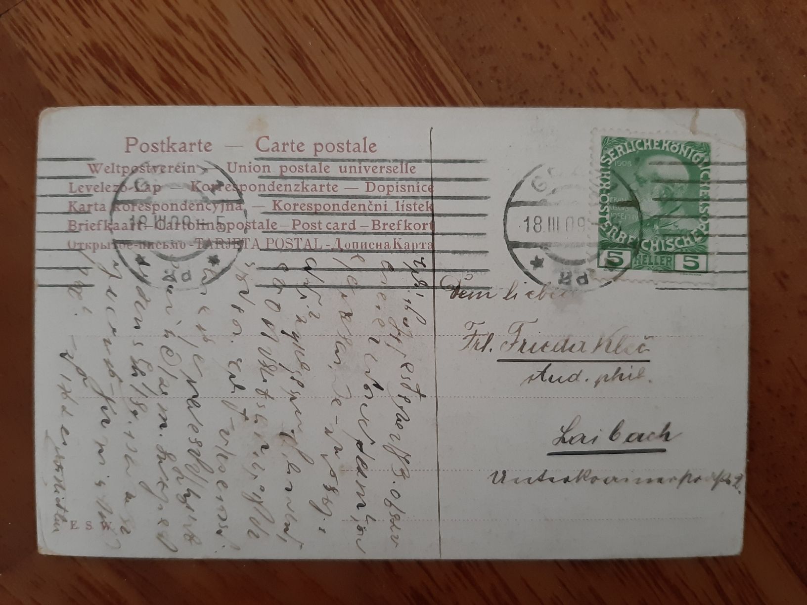 Cartes postales: Original Postkarten 1911/1909 "Paris" und "Fasane", mit slow – D'occasion à Wil SG par effata_344 1