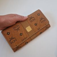 MCM Gold Studs Geldbörse Portemonnaie
