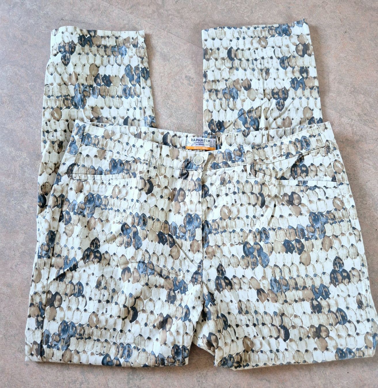 Brax Pantaloni: HOSE RAPHAELA BRAX SUPER SLIM 44 , TOP ZU WALBUSCH BLUSE – Usato da Elsau venduto da the-colorful-side 3
