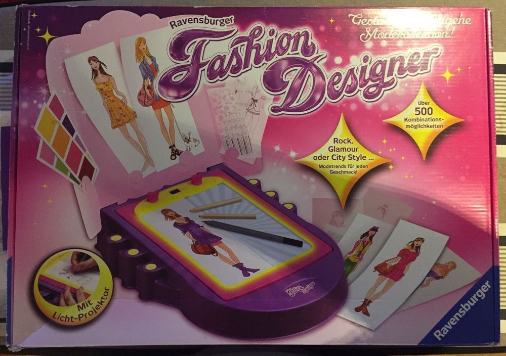 Ravensburger Fashion Designer Style Book - Magica Estate - Libro Per Creare Moda, Disegni Da Colorare, Sticker - Idea Regalo Per Bambine 6+ Anni