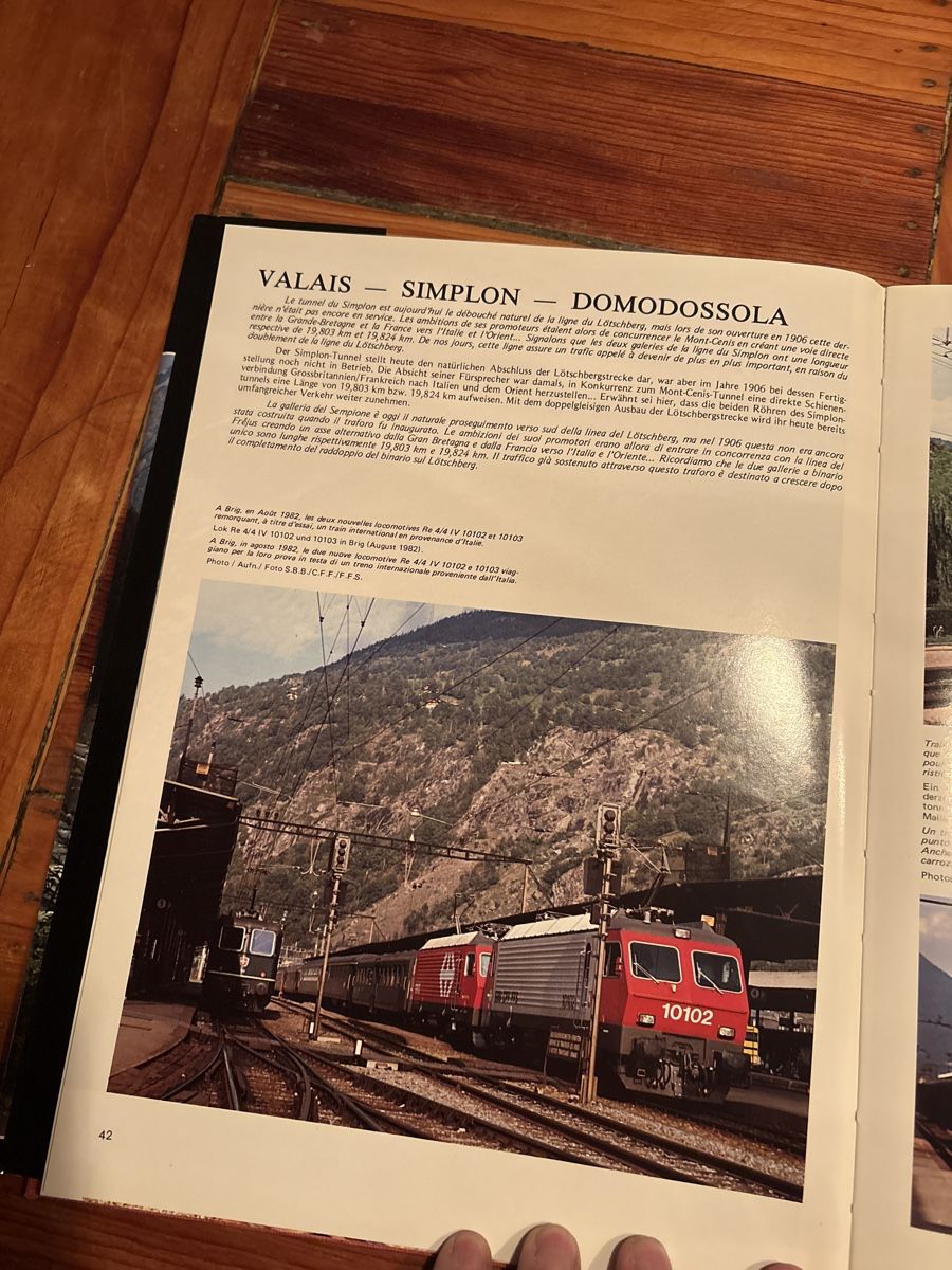 Bücher: Les grands trains des Alpes – Neu (gemäss Beschreibung) aus Troistorrents von Patalax 3