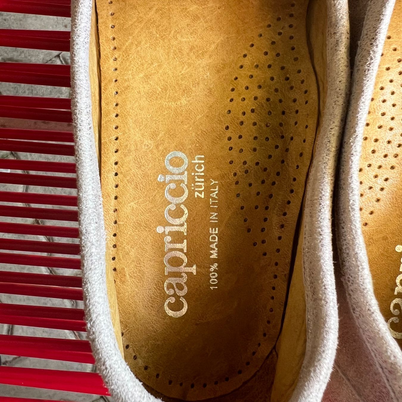Damenschuhe: Mokassin Gold von Capriccio – Gebraucht aus Zürich von sob_89m7 3