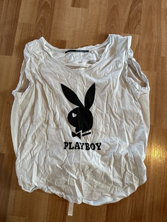 Playboy Top Gr. M Sommer weiss Silvian Heach