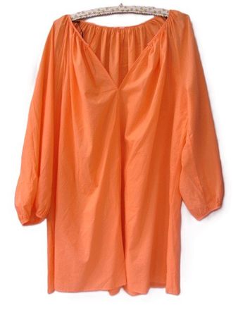 OVERSIZE od bei Gr. 50 52 54 Tunika Coton orange 1x getragen