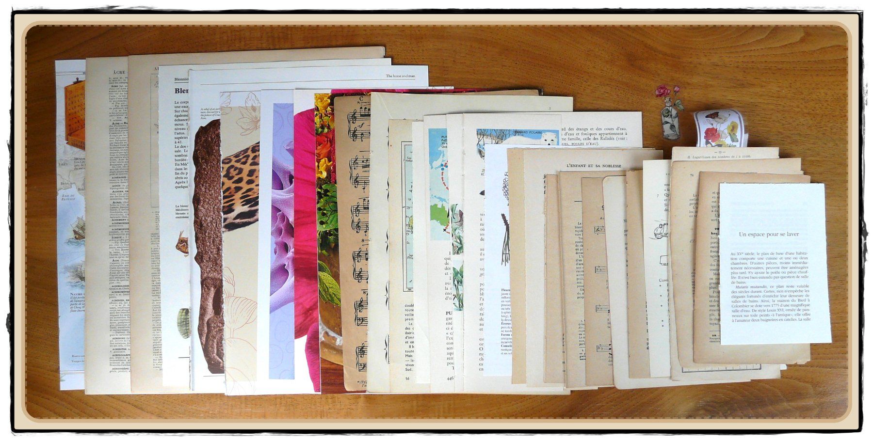 Libri: ephemera 7/papier collage bastelpapier scrapbooking +Versand – Usato da Pully venduto da websurfer1