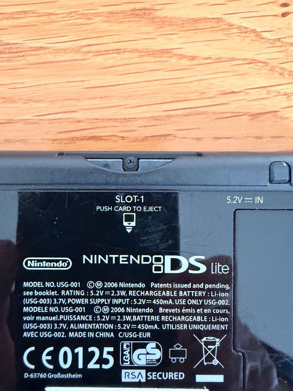 Nintendo Console: Nintendo DS Lite, schwarz – Usato da Rothrist venduto da Voma0 4