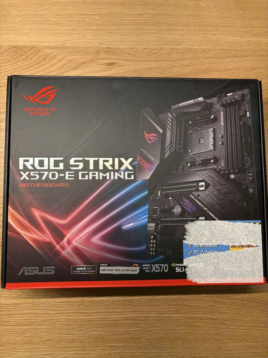 Asus Mainboards: ASUS ROG Strix X570-E + CPU – Gebraucht aus Gattikon von hri_7txk 1