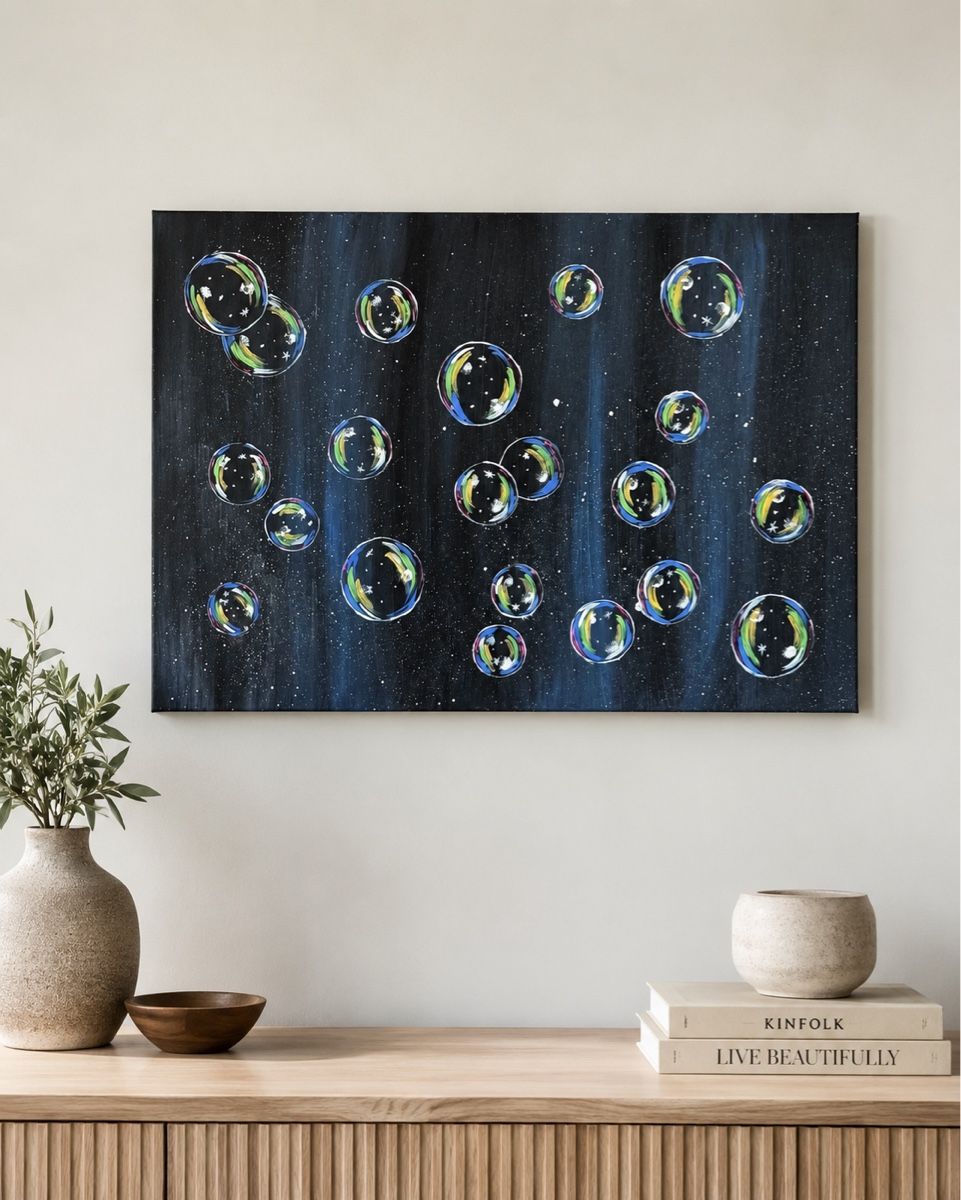 Gemälde: Space Bubbles – Neu und originalverpackt aus Münchwilen TG von rub_2tff