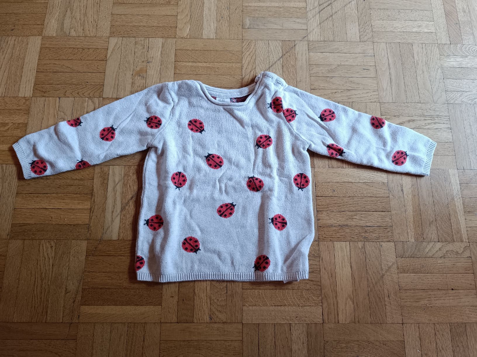 H&M Maglioni & Felpe: H&M Pullover Marienkäfer Strick Baby Gr 80 – Usato da Malans GR venduto da maassl