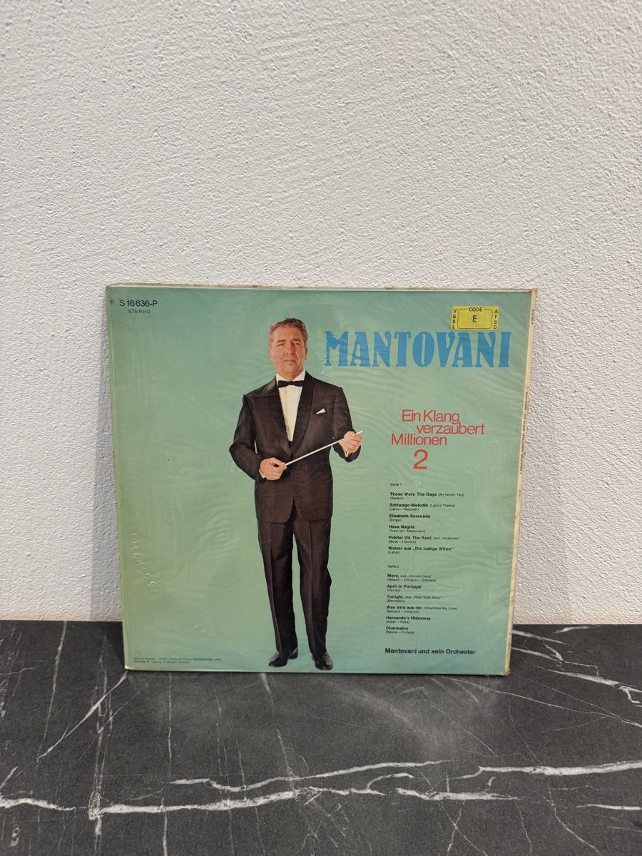 Dischi in vinile: Mantovani - Ein Klag verzaubert Millionen 2 – Usato da Beromünster venduto da sim_567j 1