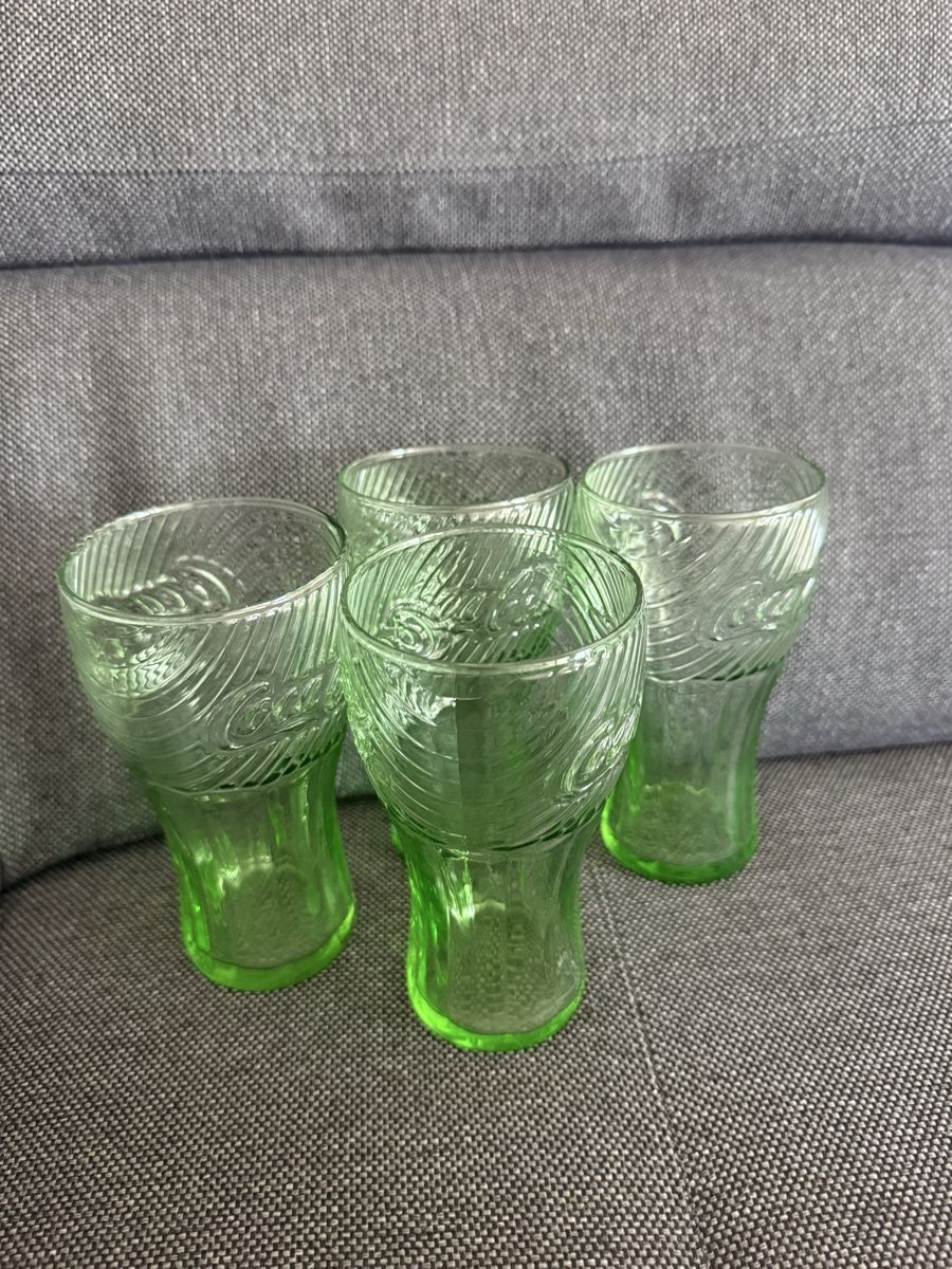 Coca-Cola Verres: 4 Coca Cola Sammelgläser – D'occasion à Buchs SG par and_d8tp