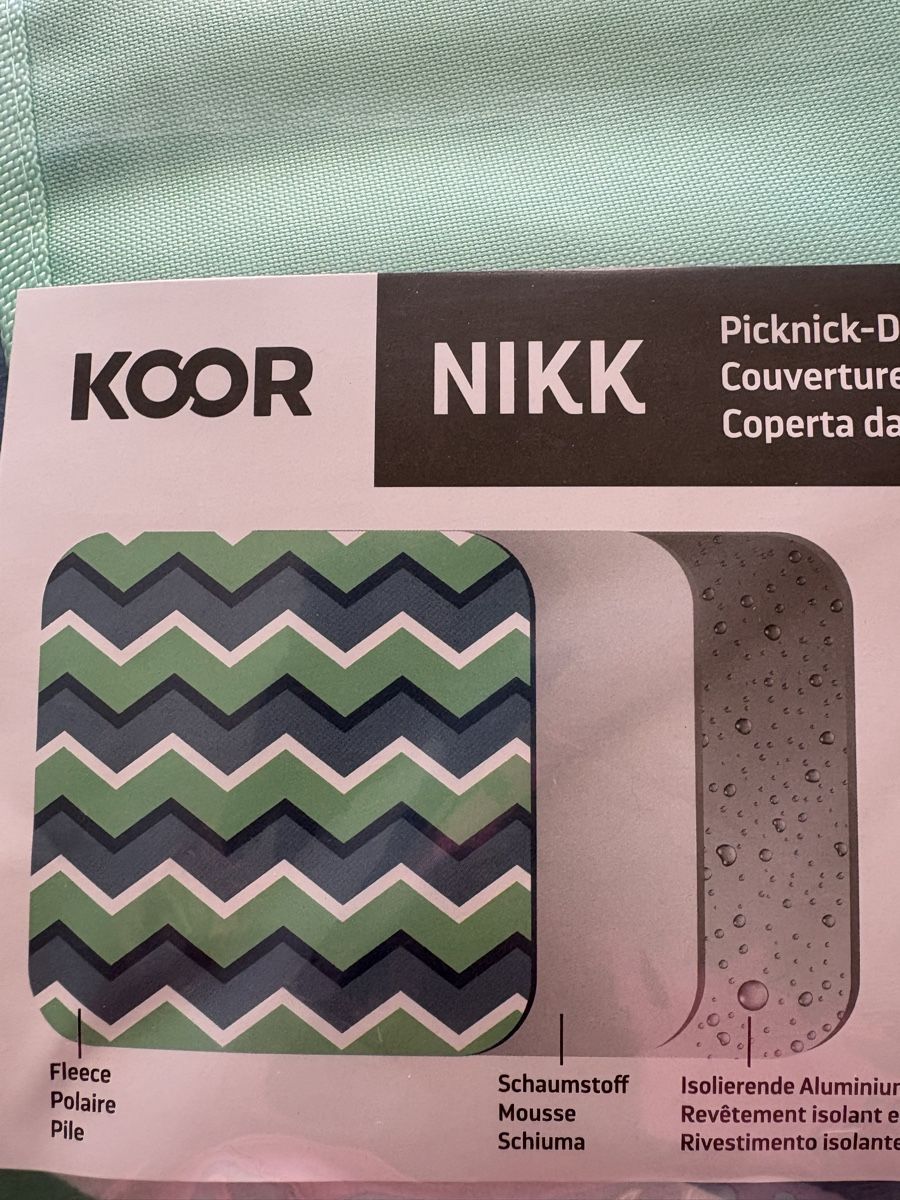 Coperte: KOOR Picknick-Decke NEU originalverpackt – Nuovo e nell'imballaggio originale da Härkingen venduto da sus_y7s8 1