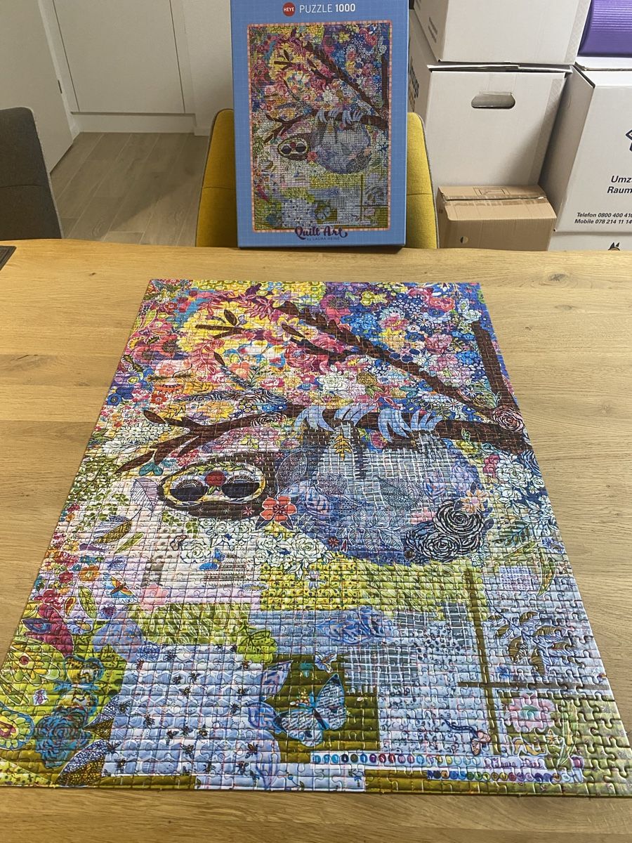 Heye Puzzle: Puzzle Sloth 1000 Teile – Usato da Laupersdorf venduto da eliza23