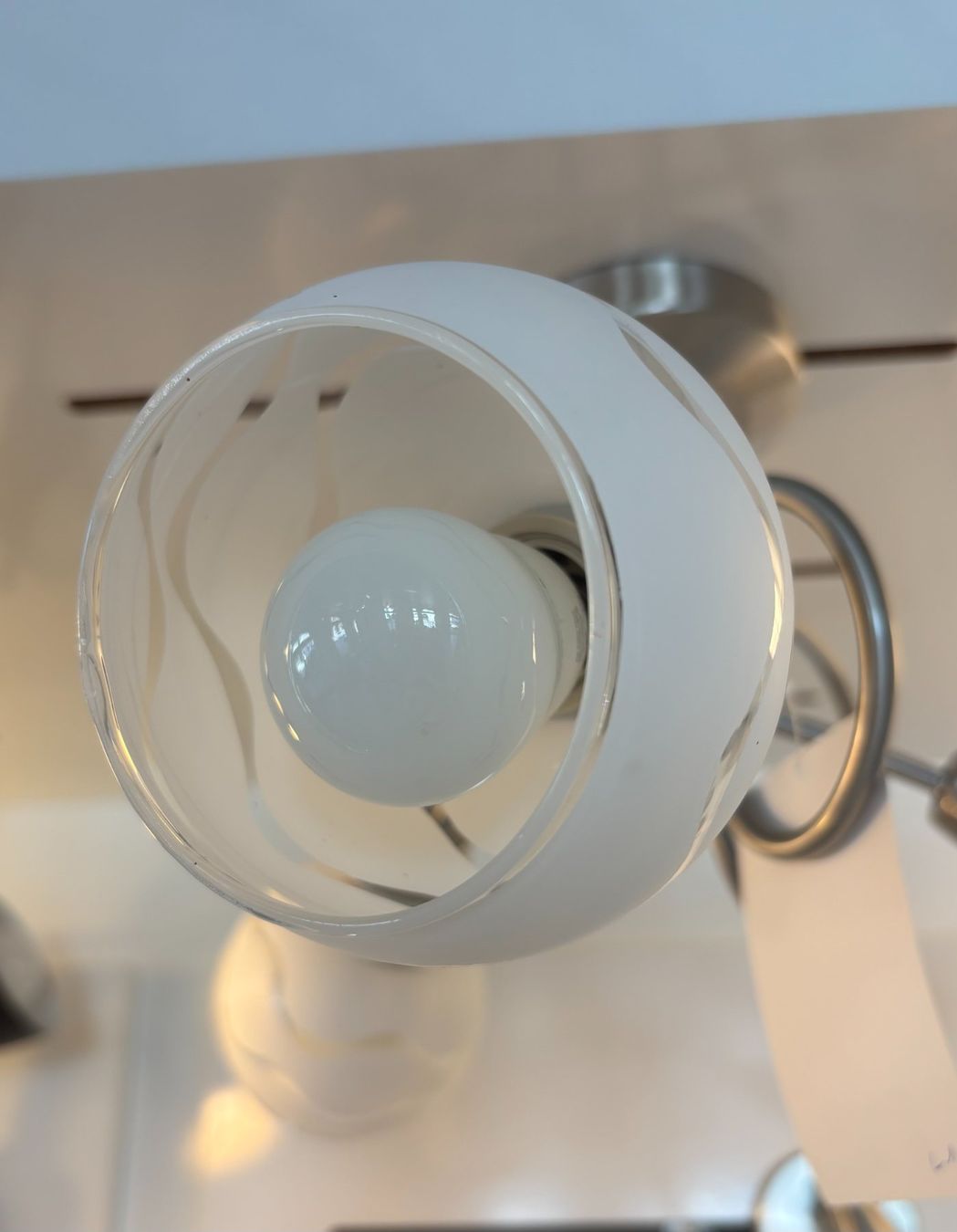 Kronleuchter & Deckenlampen: 3er-Deckenleuchte, Chromstahl und Glas – Neu (gemäss Beschreibung) aus Walenstadt von WEW8880 1