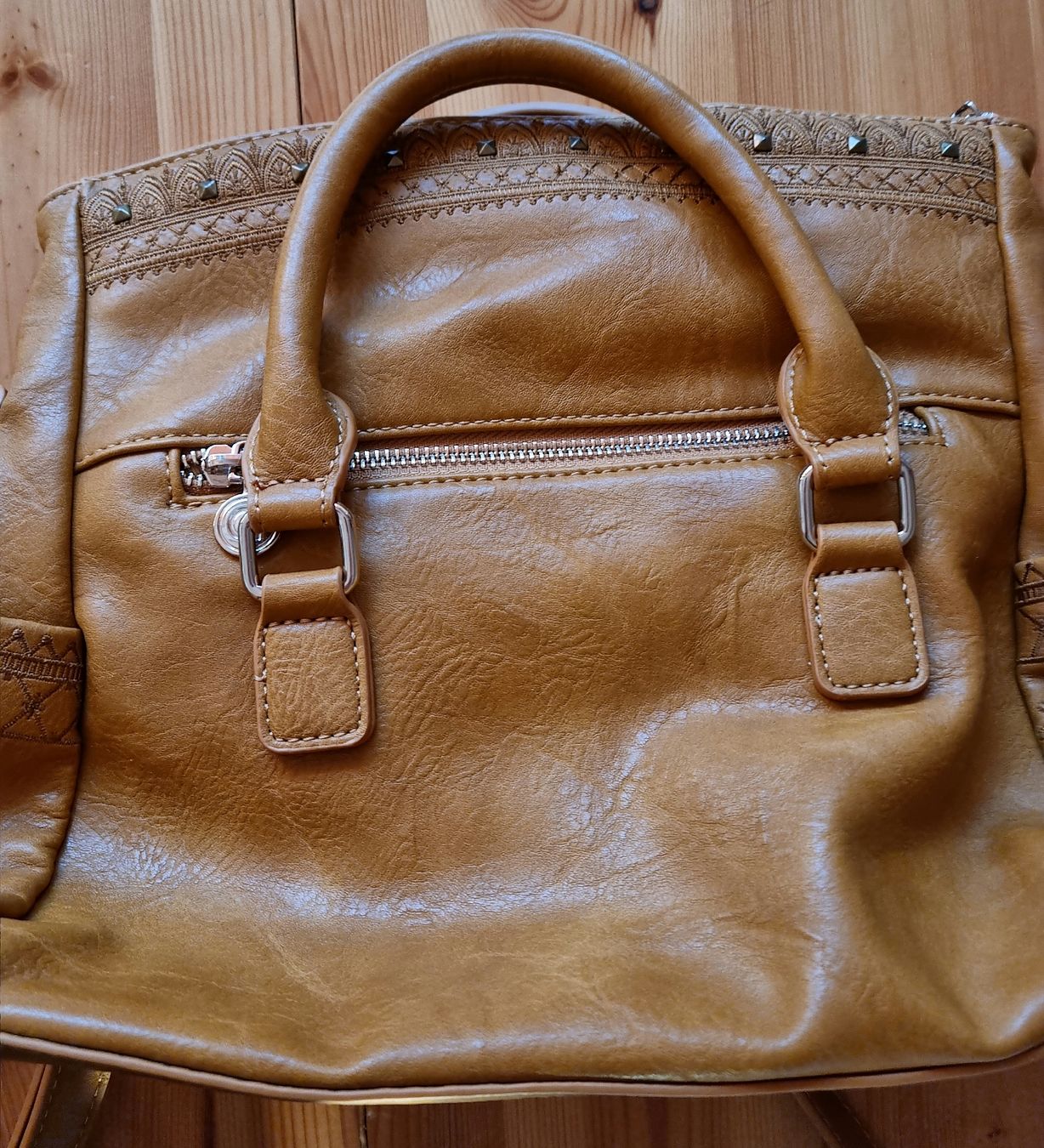 Desigual Taschen für Damen: Desigual Handtasche, neu, senffarben, – Neu und originalverpackt aus Lyssach von Edelweiss3000 3