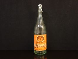 alte Flasche COUDRAY FRÉRES SION ORANGE 1955