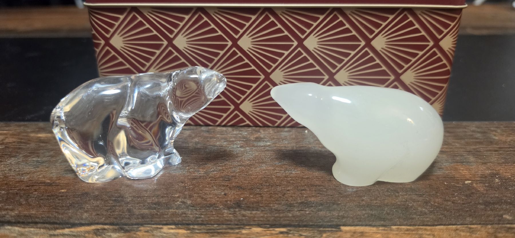 Figurines: 2 Stück Hadeland Eisbär Glas Figur – D'occasion à Zürich par Daniela51